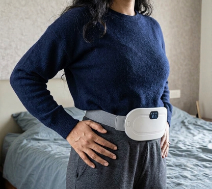 Women's Electric Heating and Vibration Warming Belt for Menstrual Period Massage and Uterus protecting Function Home-use